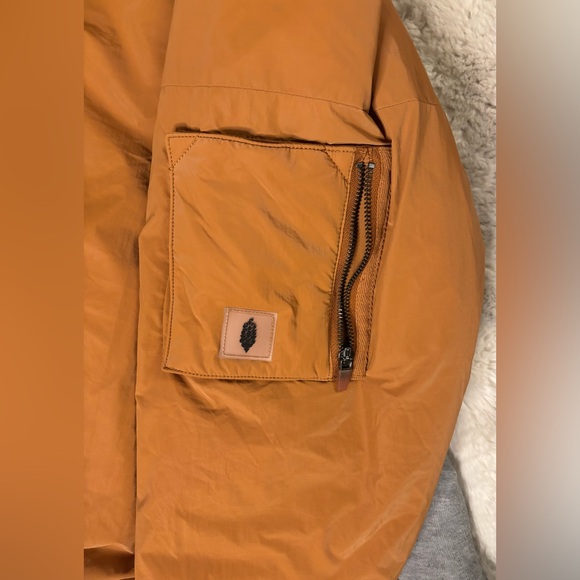 Free People FP Movement Outpost Bomber Jacket in a Cider Burnt Orange Size: M - Picture 6 of 6